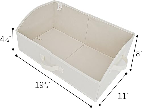 Miniatura 6 de GRANNY SAYS Canastas de almacenamiento para estantes, contenedor de almacenamiento de ropa, organizador y contenedores de almacenamiento, cajas de