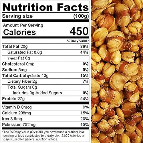 Miniatura 16 de Presto Sales Fava/Broad Beans, listos para comer, picantes tostados salados, 16 onzas, bajo en azúcar, bajo en grasa, imprescindible, súper