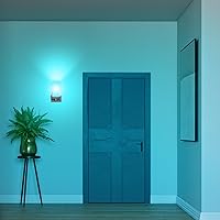 Vista 6 de Feit Electric A19 Smart LED Light Bulb, 60W Equivalent, Dimmable, RGBW Color Changing, Alexa & Google Home Compatible, 2.4GHz Wi-Fi Enabled, 800