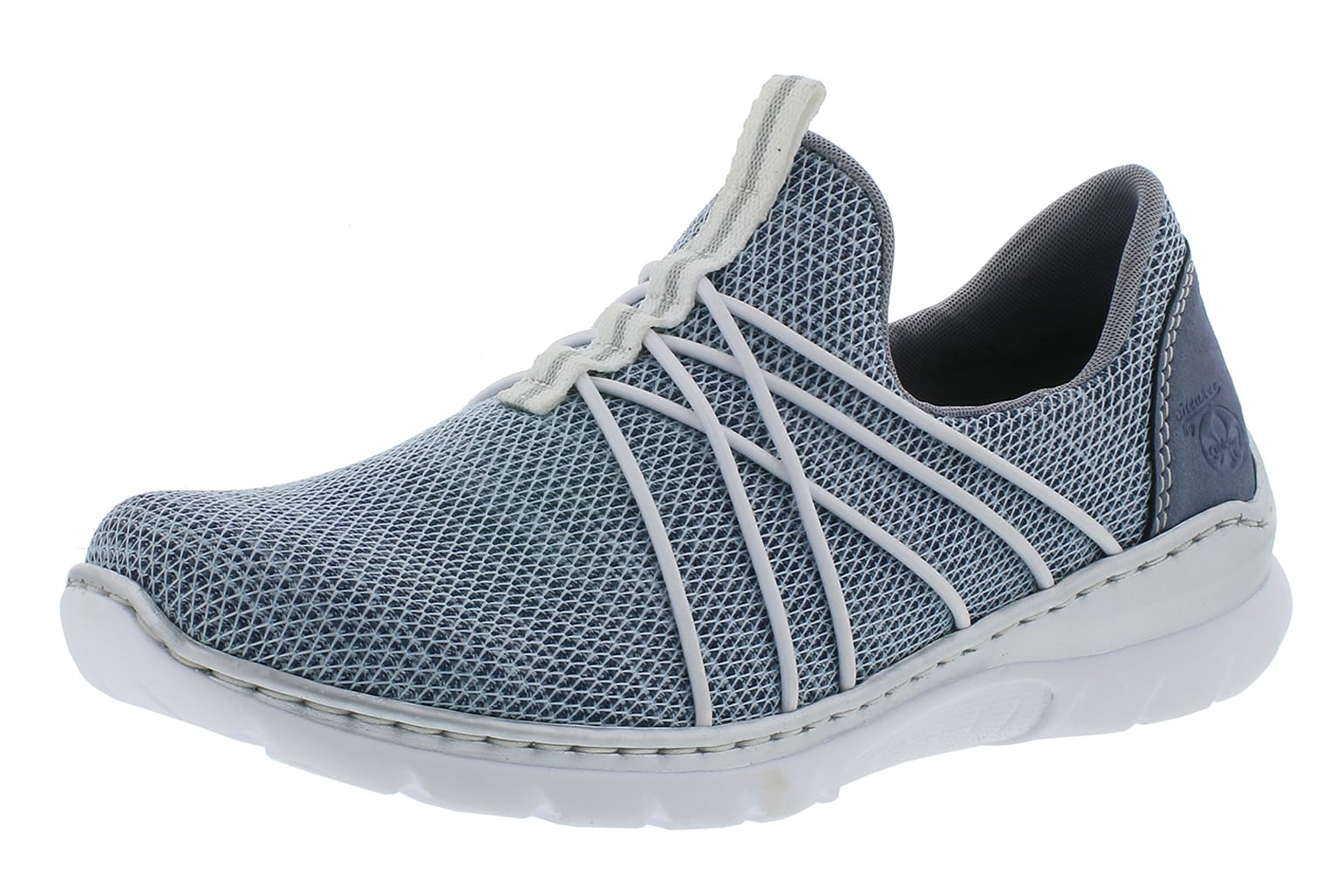 Rieker Frühjahr/ Sommer, Women’s Slip On Trainers, Blue (Adria/Jeans/ 12 12), 6 UK (39 EU)