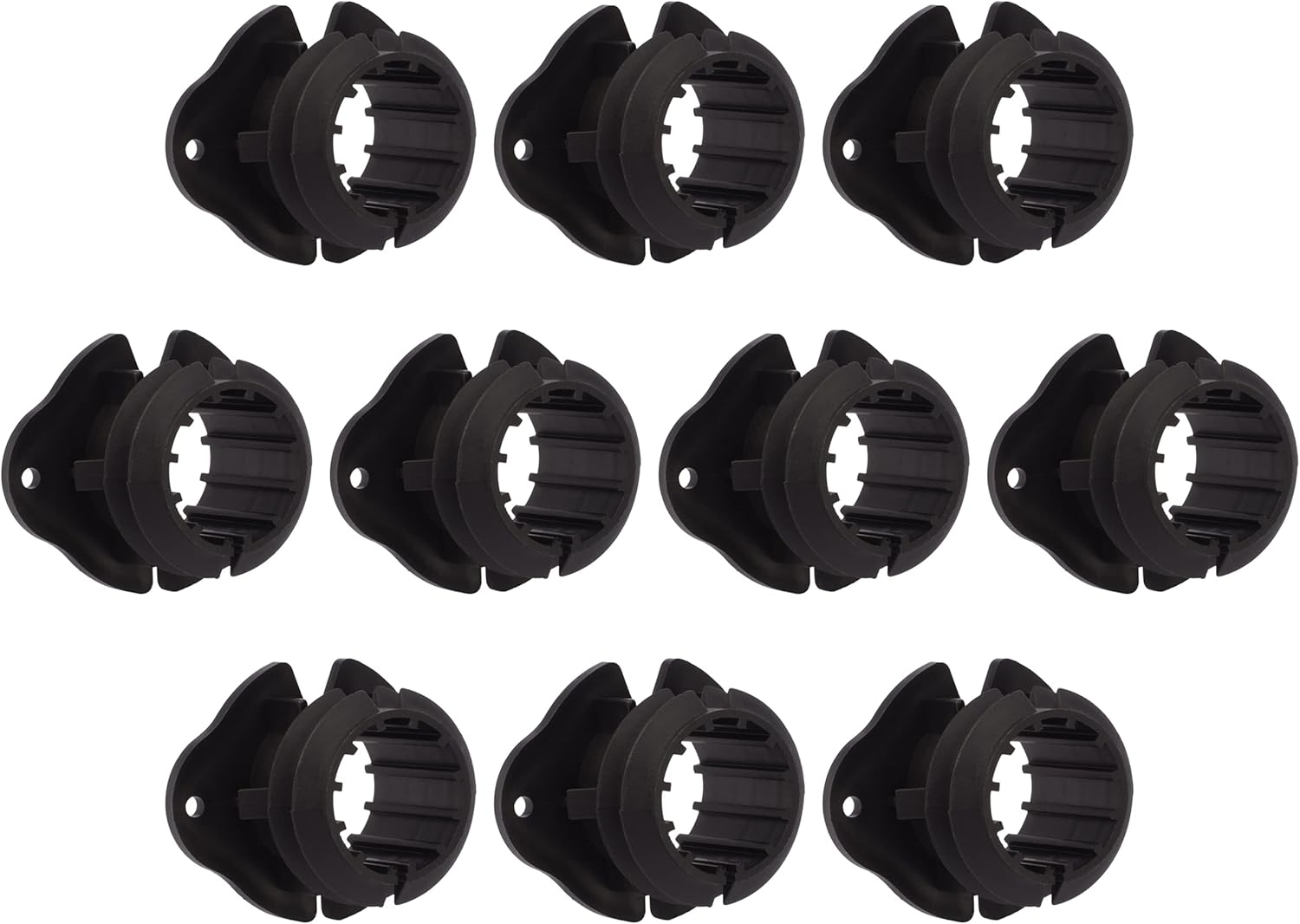SharkBite 3/4 Inch Poly Thru-Stud Isolater Clamp, Pack of 10, PEX Pipe, CTS, 23075A10