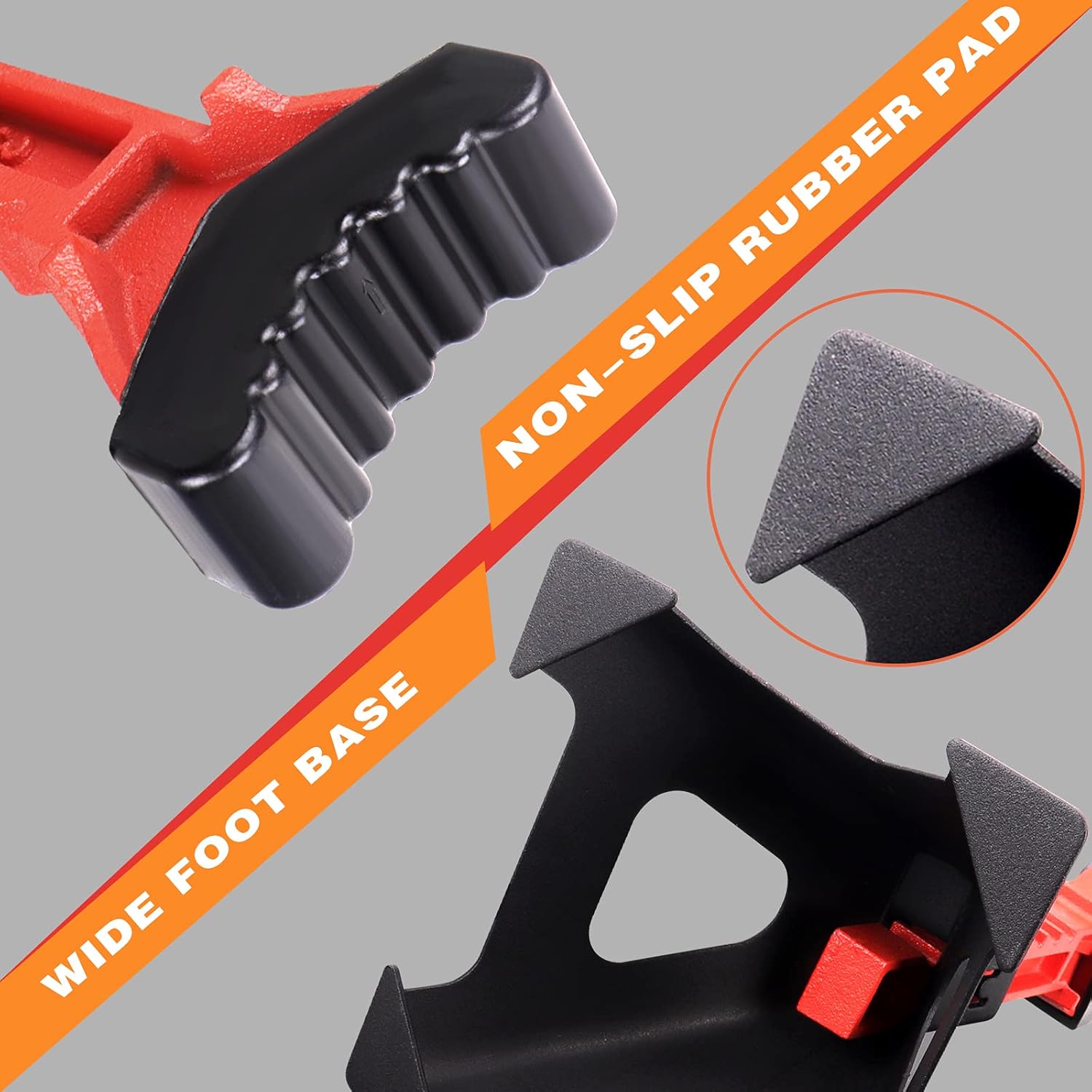 Best Cyber Monday 🔥 Rajvia Steel Jack Stands 6 Ton (12,000 lb) Capacity, Double Locking with Anti-Slip Gear Sleeve, Black, 1 Pair (6 Ton)