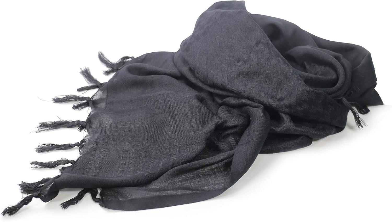 Military Shemagh Keffiyeh Tactical Desert Scarf 43"x 43" Land Cotton Neck Head Wrap with Tassel for Men Women - Image 5