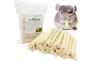 300-Gram Sweet Bamboo Chinchilla Sticks: Munchy Delights for Chewy Critters