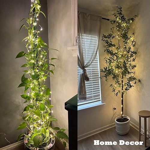 Miniatura 3 de Beingreat 2 Pack USB Plug-in Fairy Lights, 33ft 100 Mini LED Copper String Lights with 8 Modes, USB Starry Lights for Bedroom Wedding Christmas