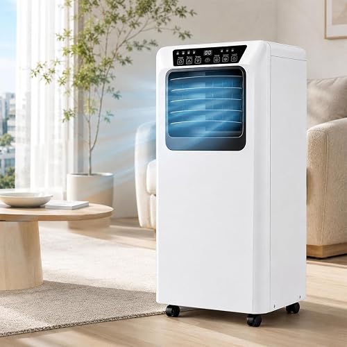 Climatiseur Mobile 3-en-1 avec Minuterie 24 h (9000BTU) 