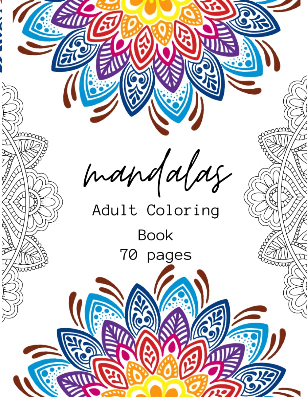 Mandalas Adult Coloring Book