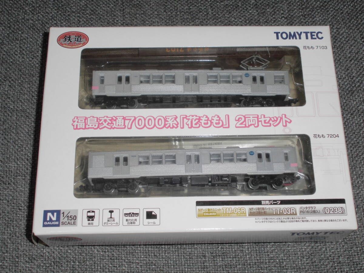 Amazon.co.jp: トミーテック 鉄コレ 福島交通7000系 花もも 2両セット