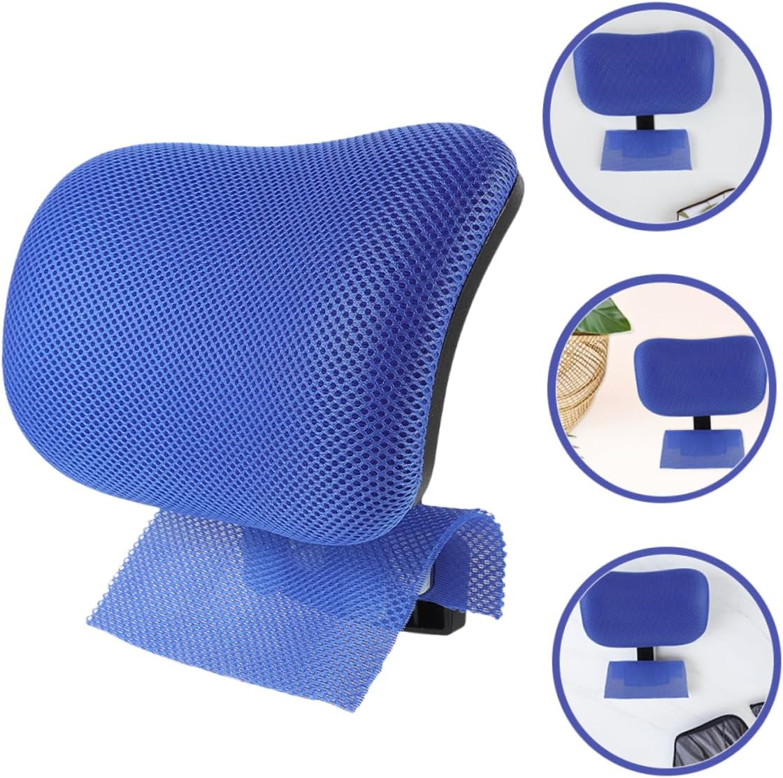 Cabilock Adjustable Height Angle Seat Back Raiser for Office Chair Headrest Pillow Neck Protection