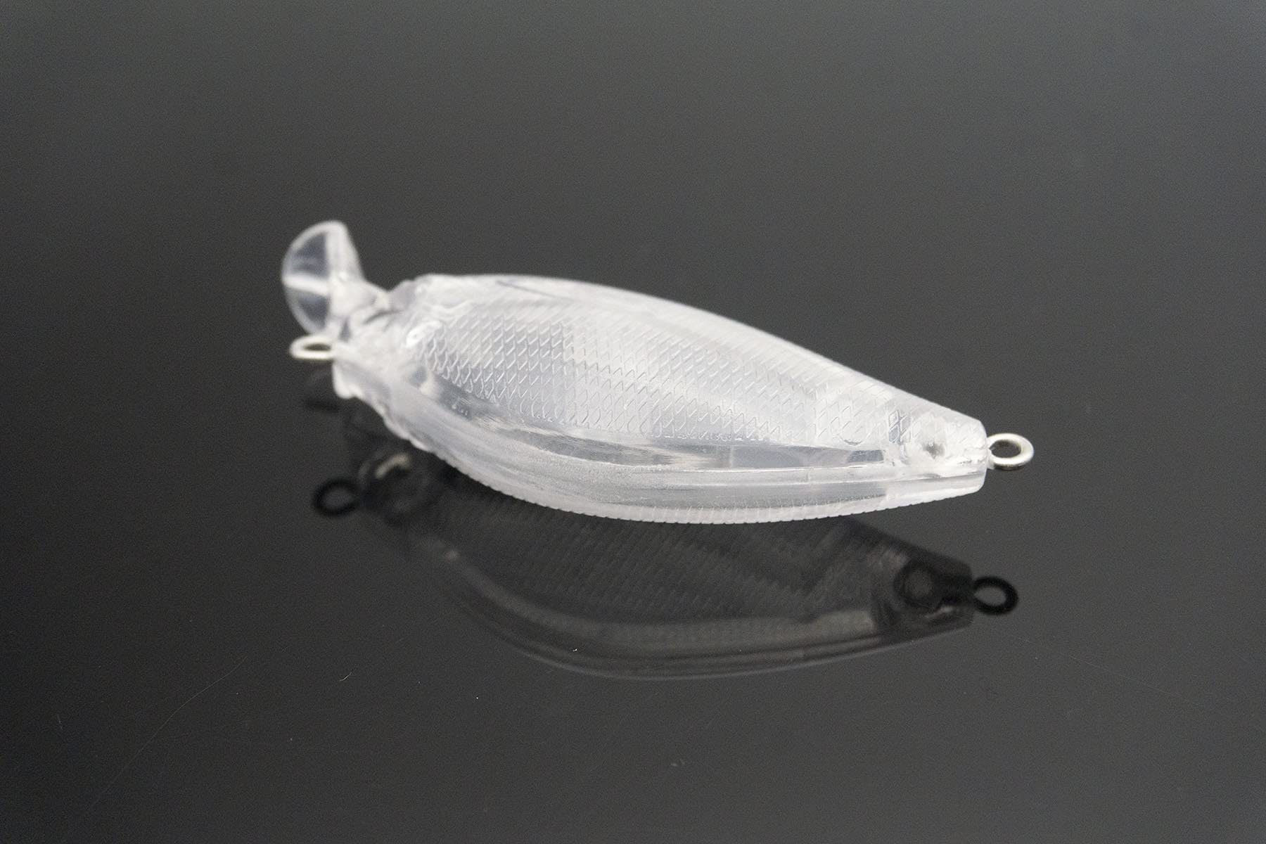 10PCS Unpainted Lure Blanks – 7.53g, 6.5cm, With Rattle & 5mm Eye, Hard Plastic Minnow For Trout/Bass - View #7
