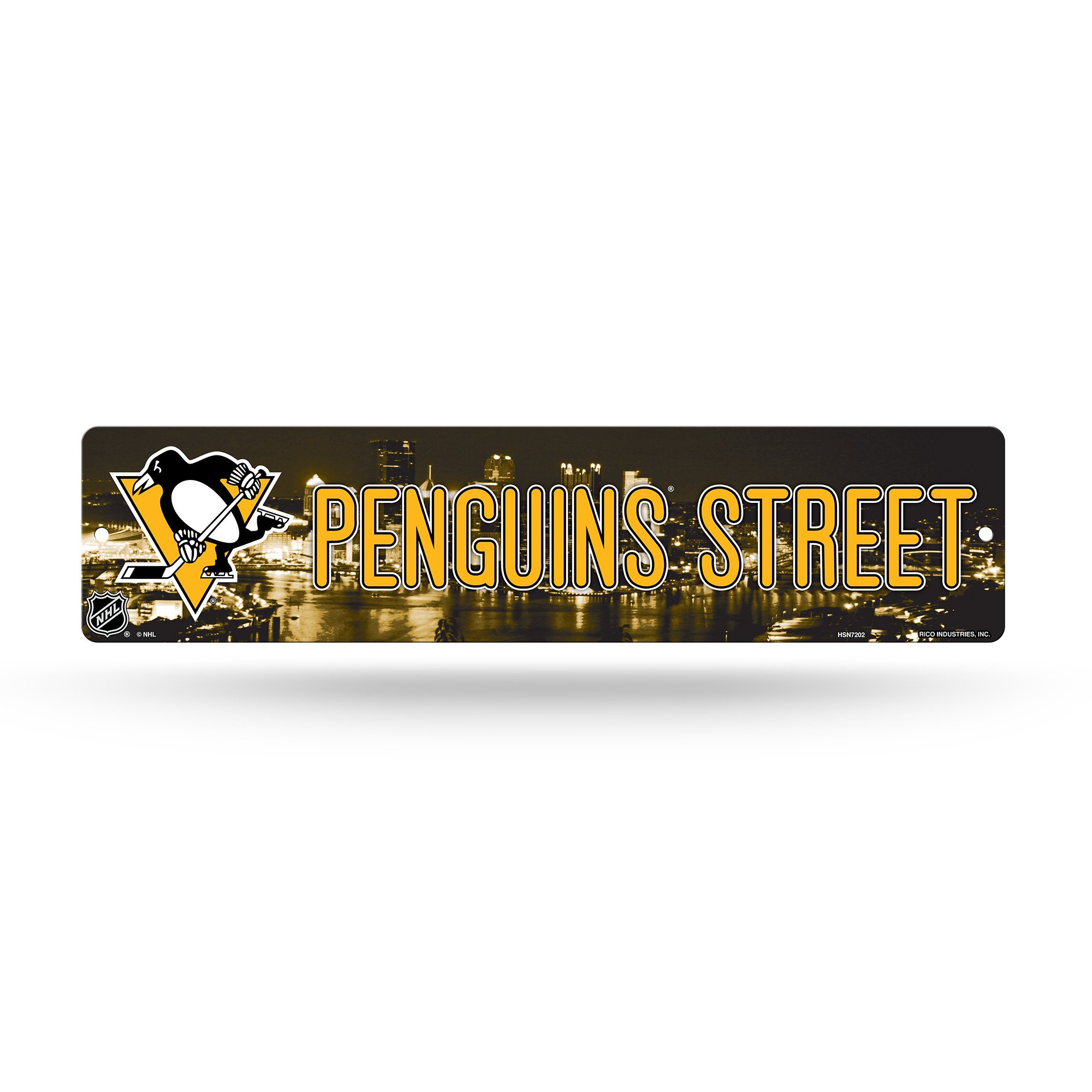 NHL Chicago Blackhawks Haute résolution Plaque de Rue Plastique