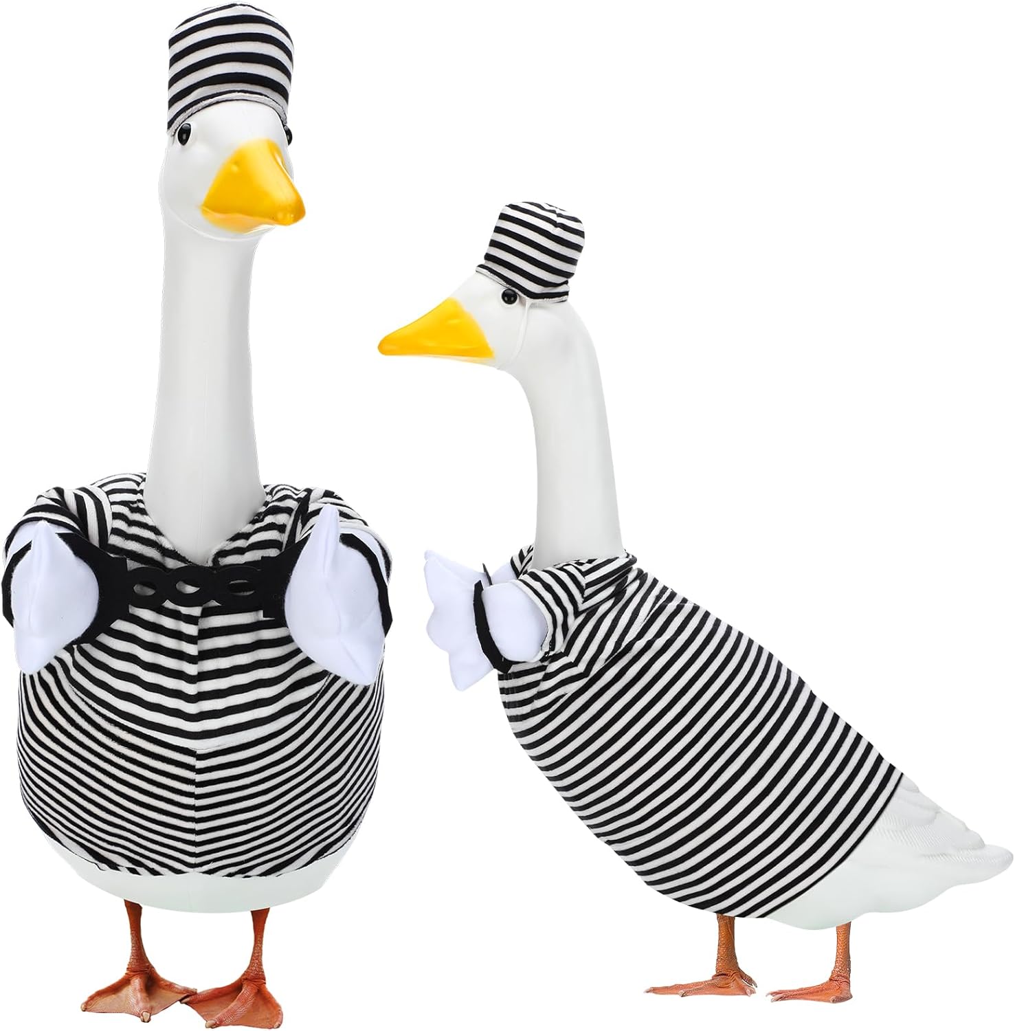 Outus - Brandclub - Outus Christmas Penguin Goose Outfits Funny Penguin  Porch Goose Outfit 23 Inch Holiday Lawn Plastic Cement Geese Clothes for  Christmas Winter Yard Garden Outdoor Decor