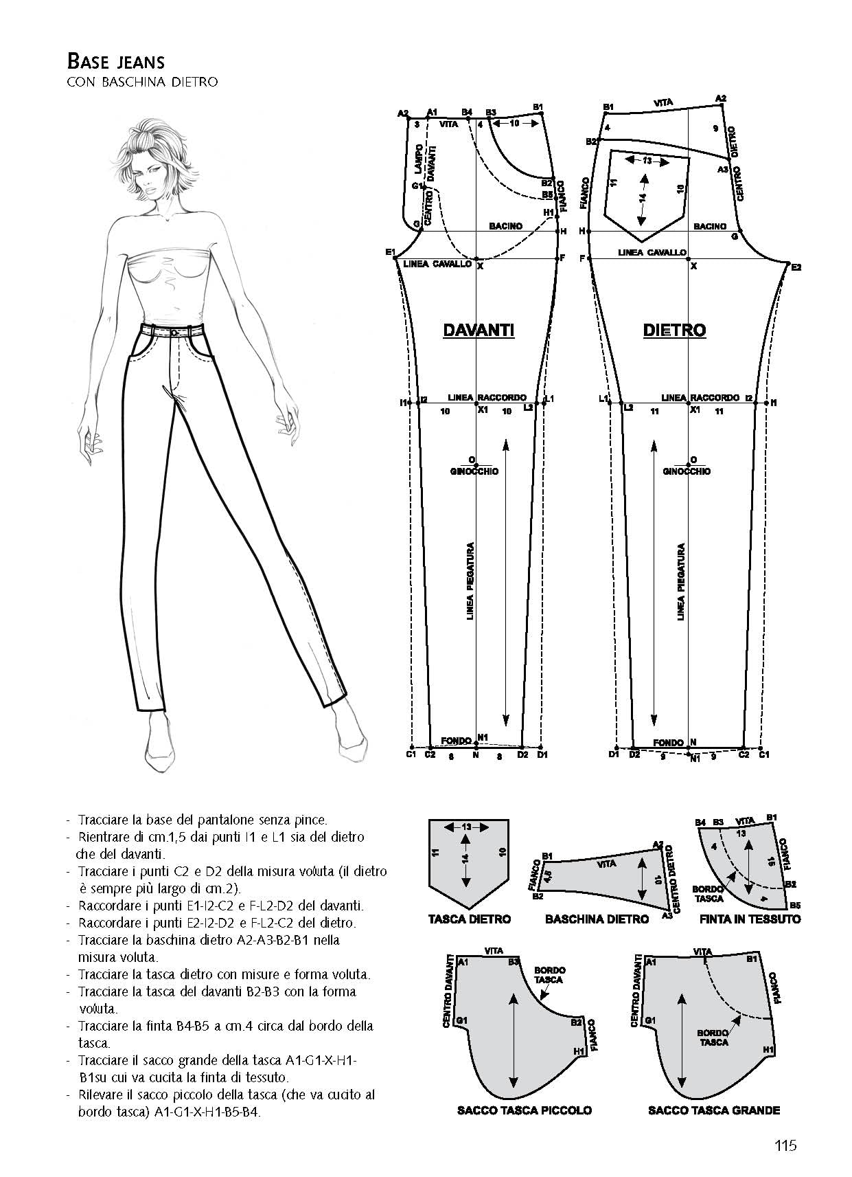 Tecnica dei modelli donna-uomo. Come realizzare gonne e camicie, pantaloni e tute. Nuova ediz. Con cartamodello (Vol. 1)