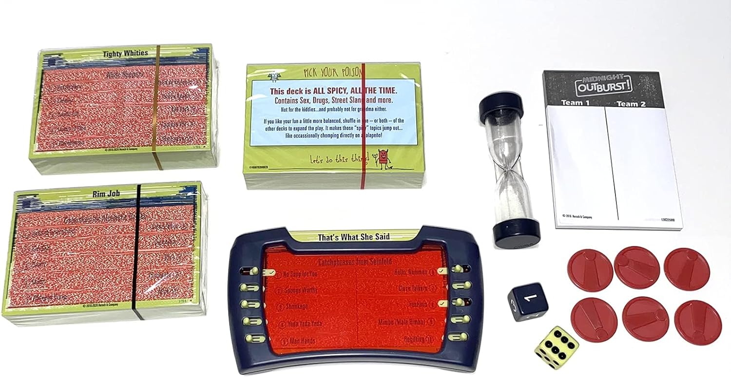 Midnight Outburst - A New Party Game from the Creators of Taboo