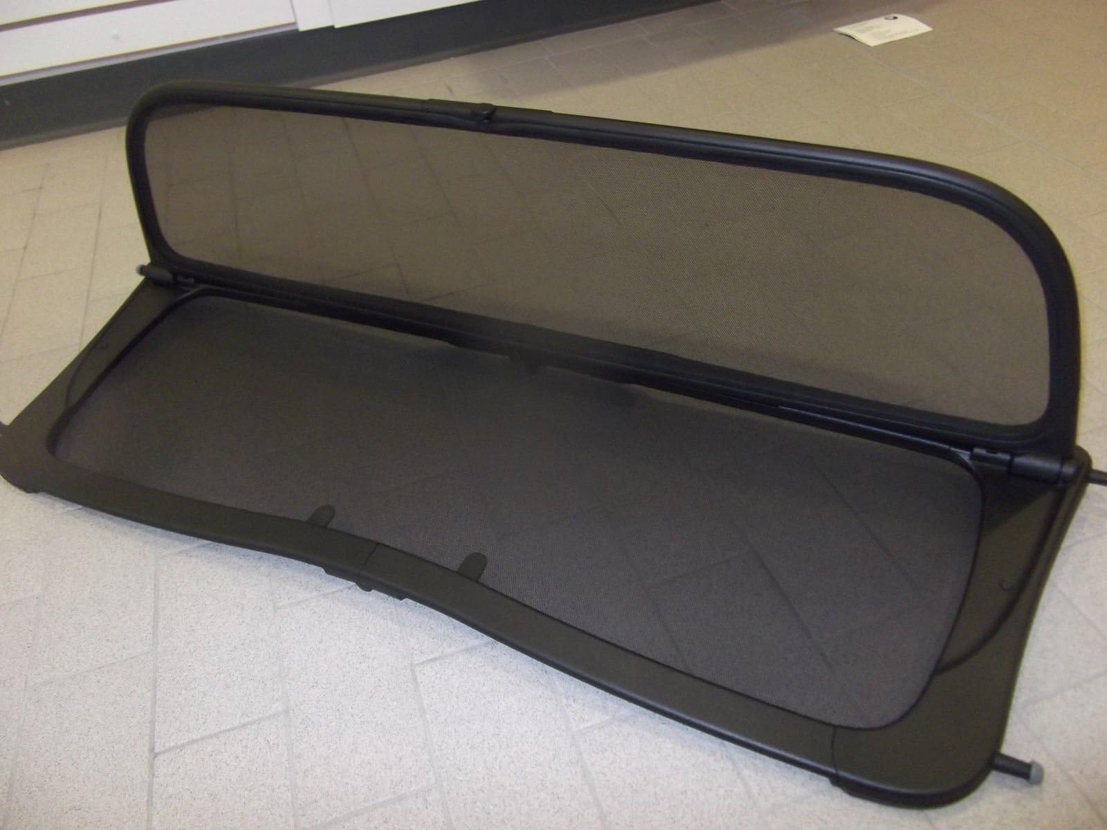 F57 Convertible Wind Deflector Screen Black 2016-2018