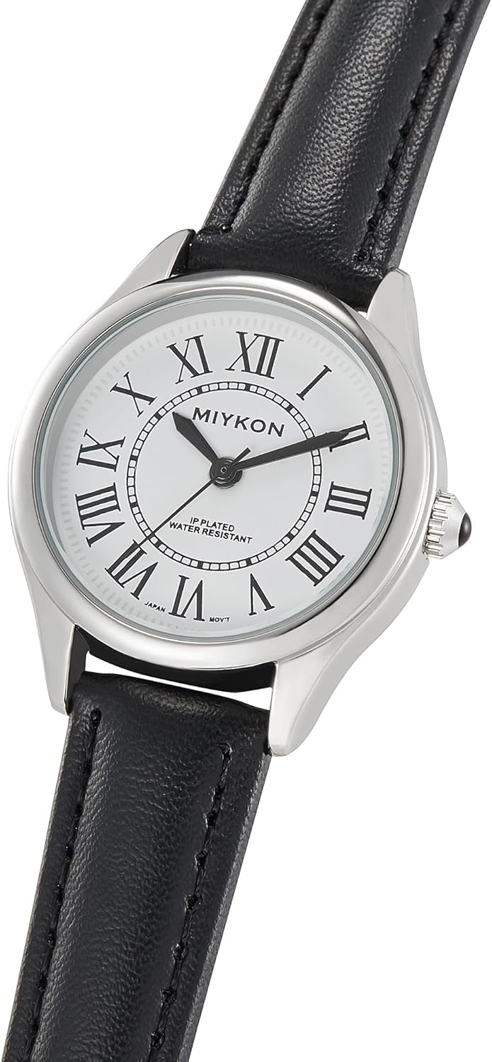 Miykon Minimalist Vintage Watches for Women – Small Dainty Cute Ladies Analog Watch with Genuine Leather Strap – Japanese Quartz, Waterproof to 100ft - Image 7