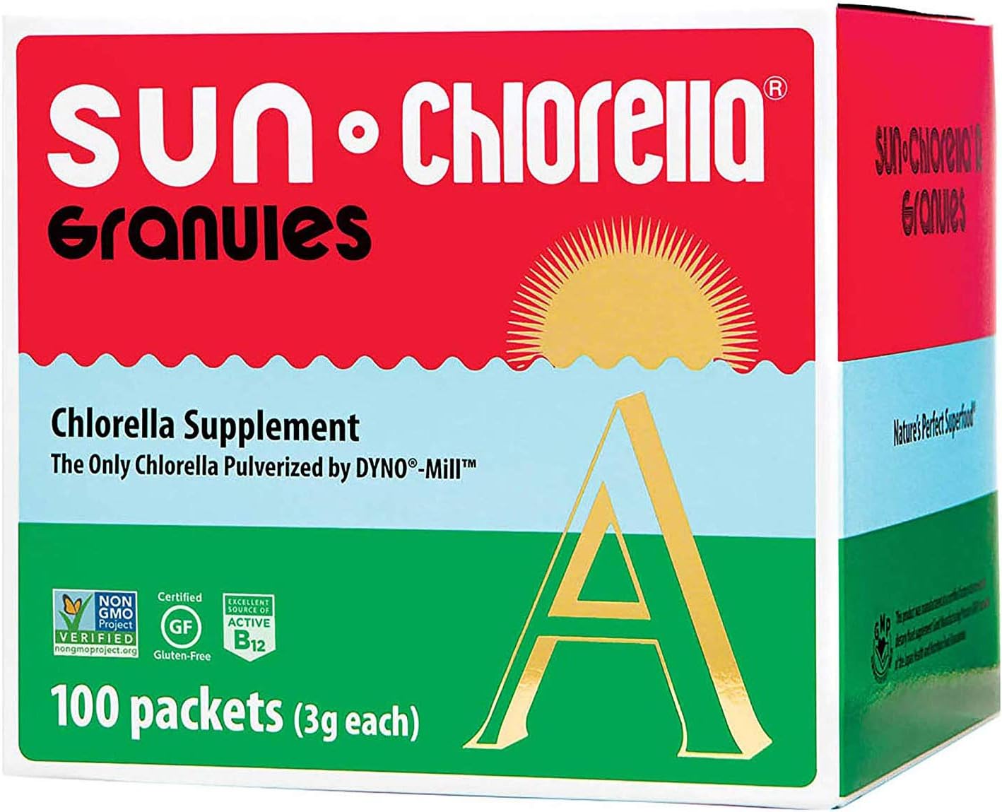 SUN CHLORELLA Chlorella Supplement Granules (3g 100