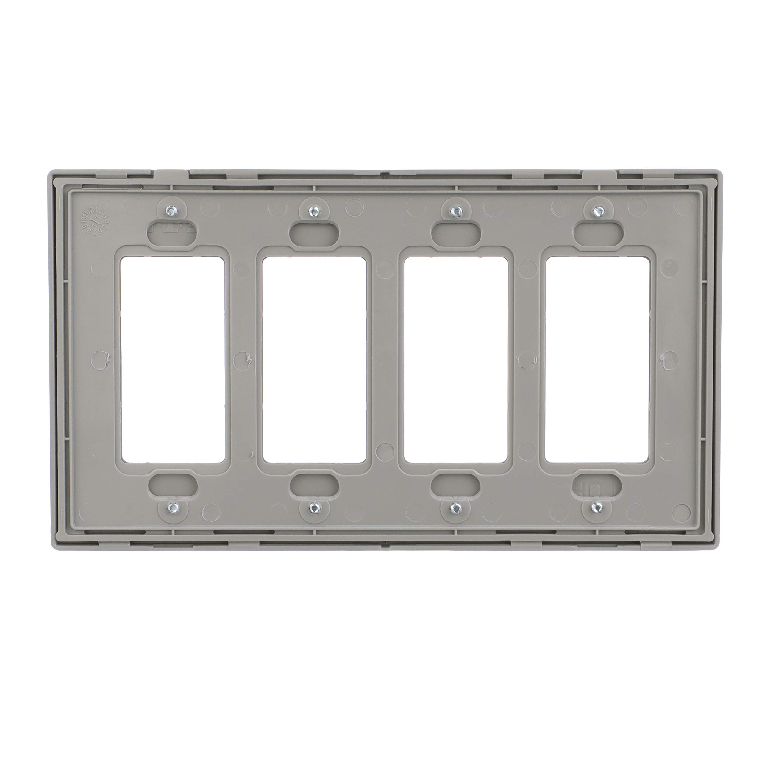 EATON PJS264SG-SP-L Wall Plates, One Size, Silver Granite - Amazon.com