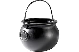 Smiffys Cauldron High, Plastic Black Cauldron Replica