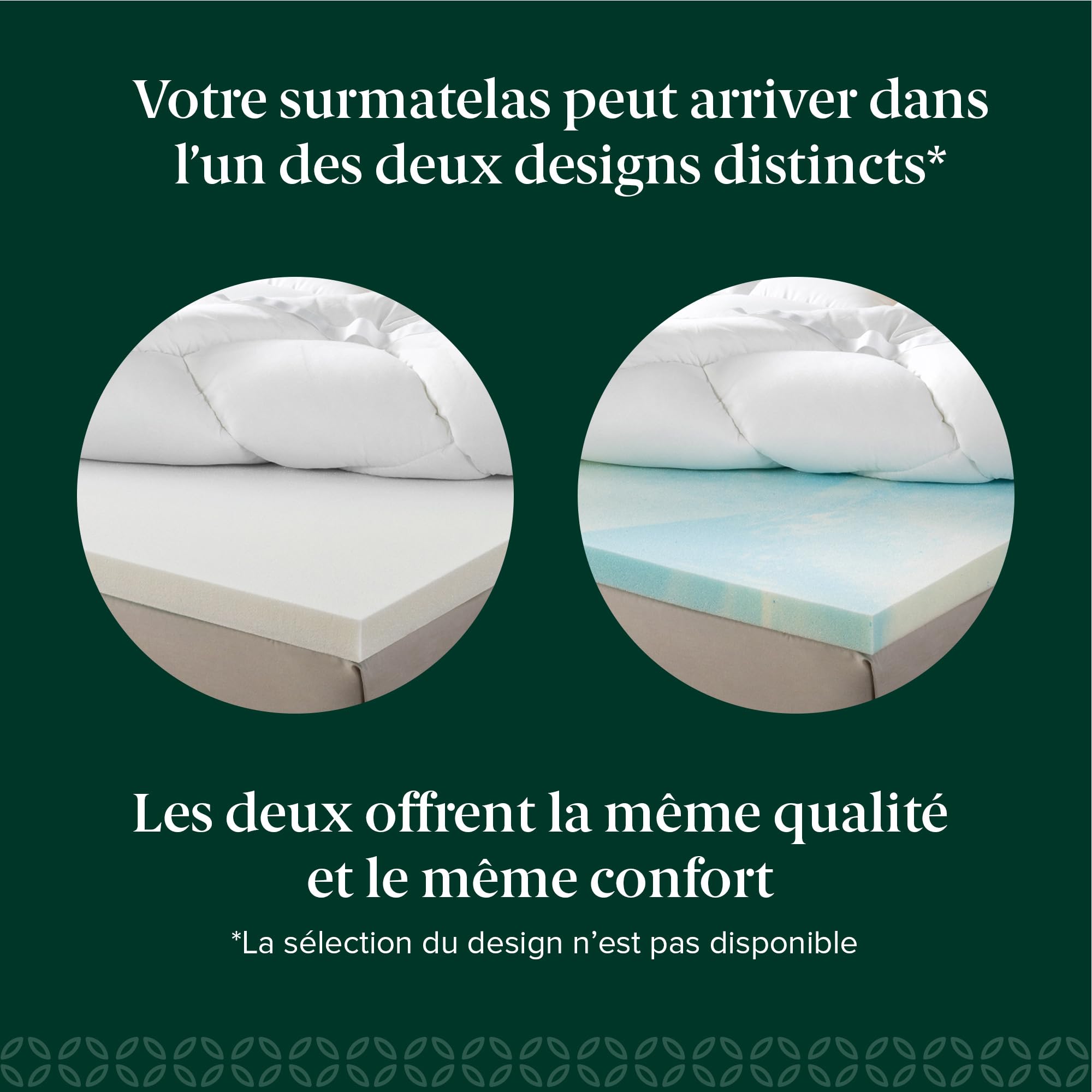 Zinus Surmatelas 90x190 cm, Épaisseur 10 cm, Mousse à Flux d’Air Rafraîchissant, Confort Ergonomique, Respirant, Housse Lavable en Machine