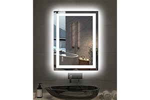 Amorho LED Bathroom Mirror: Illuminate Your Vanity with Style