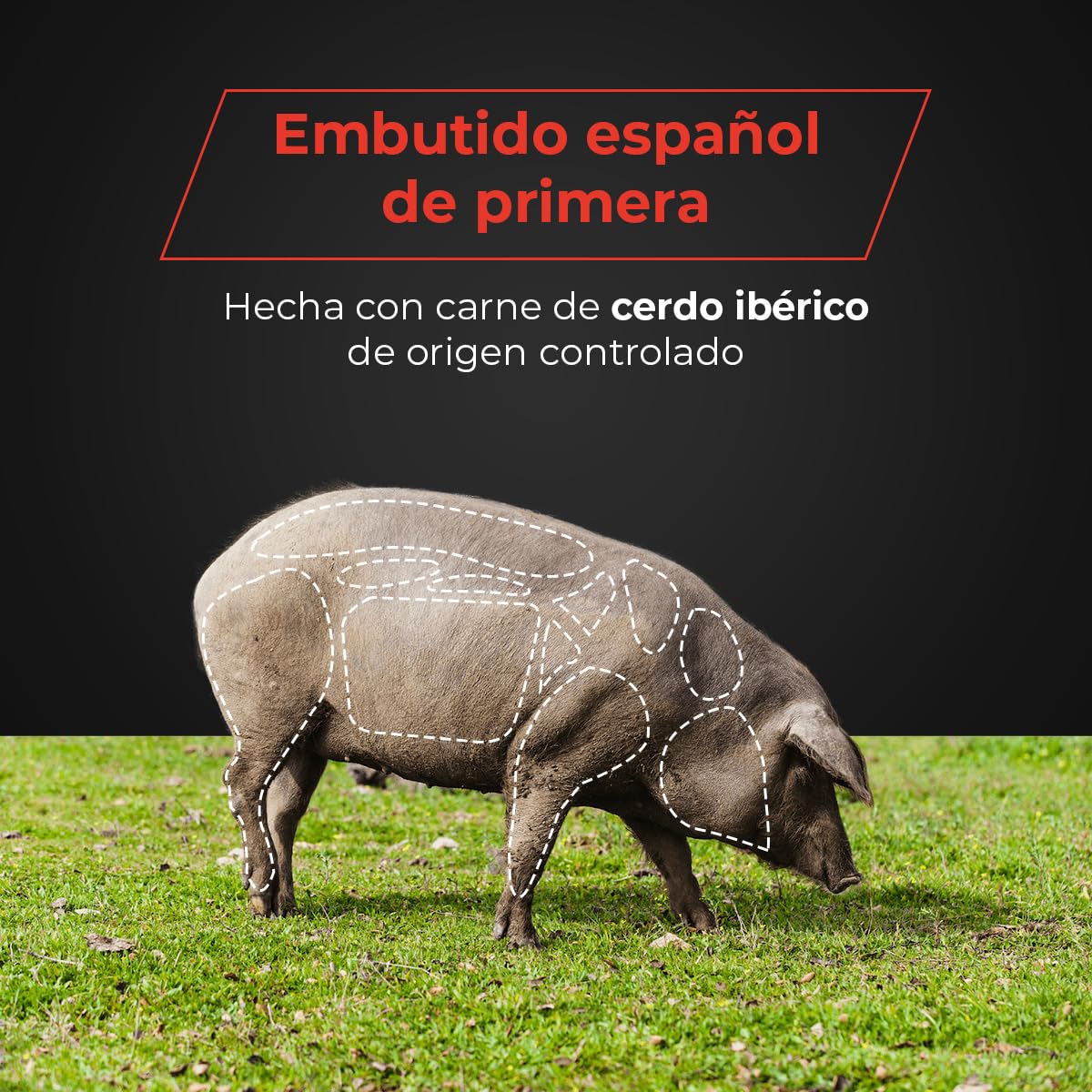 Sobrasada Ibérica de Guijuelo - Sabor Tradicional con Pimentón de la Vera - Textura Suave y Untuosa - Perfecta para Tapas y Aperitivos - EIbérico