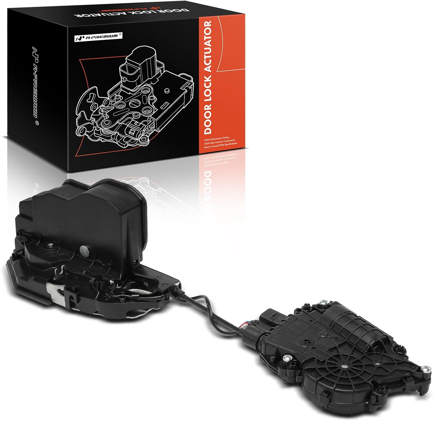 A-Premium Rear Right Passenger Door Lock Actuator Compatible with BMW 528i 535d 535i 550i 740i 740Ld xDrive 740Li xDrive 750i xDrive 750Li xDrive 760Li & More, for Model with Soft Close System