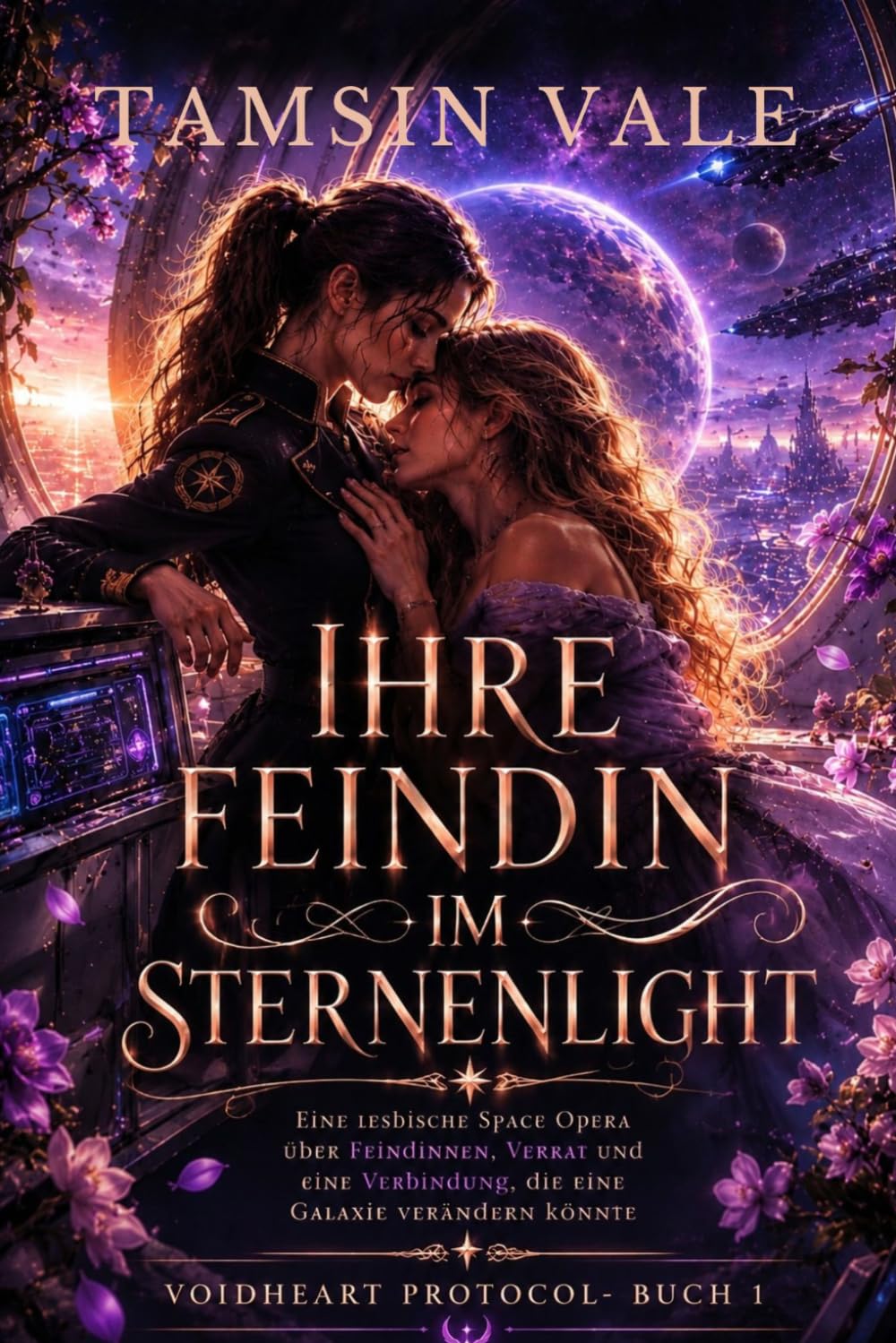 IHRE FEINDIN IM STERNENLICHT: Eine lesbische Space Opera über Feindinnen, Verrat und eine Verbindung, die eine Galaxie verändern könnte (VOIDHEART ... Eine düstere lesbische Space Opera Romanze)
