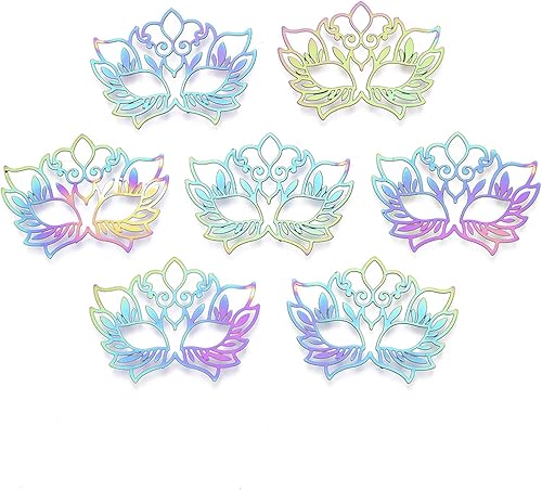 Miniatura 3 de Mega Pet Acero Inoxidable Filigrana Juntas Enlaces Metal Grabado