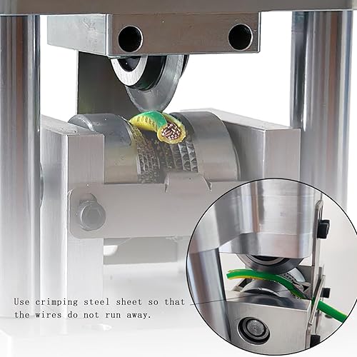 Miniatura 7 de HONSAKU Máquina en miniatura Máquina de taladro eléctrico manual Máquina peladora de cables para pelacables manuales con un diámetro de 0.079 in a