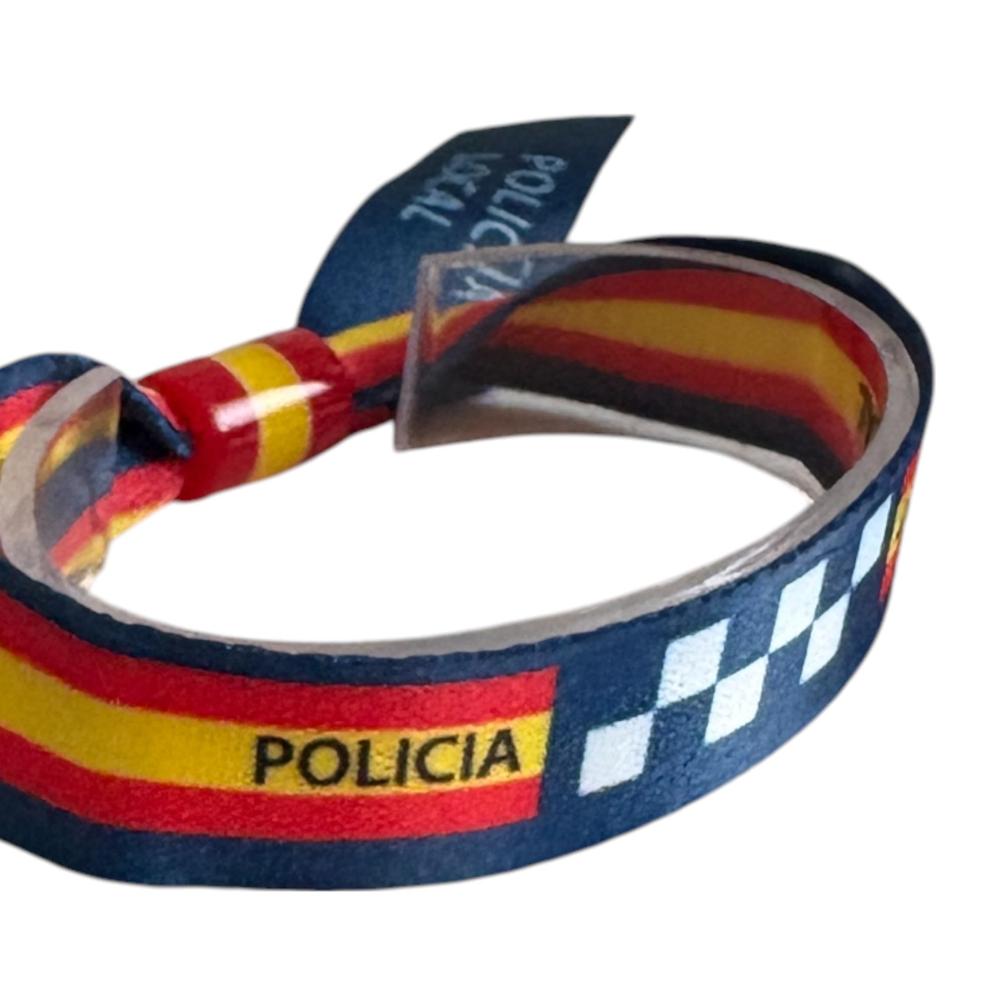 ADCSHOP Pack of 6 Spanish Local Police Bracelets, Sublimation Image, Heavy Duty, Measures 30 x 1.5 cm - Image 3