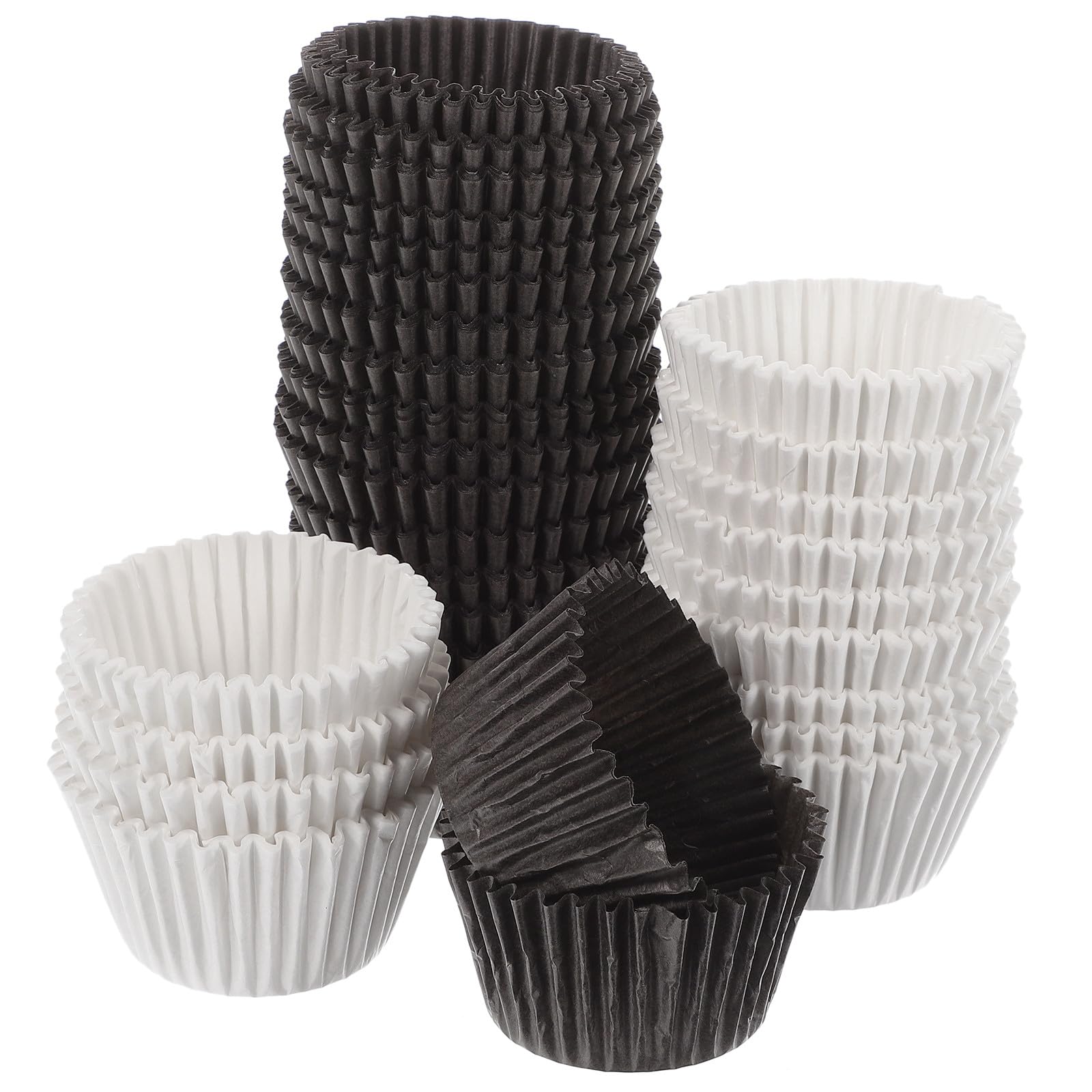 Gadpiparty de Moldes para Cupcakes de Papel Resistentes Grasa Textura Confiable 1000 Piezas Ideales para Muffins y Dulces en Baby Showers y Almuerzos