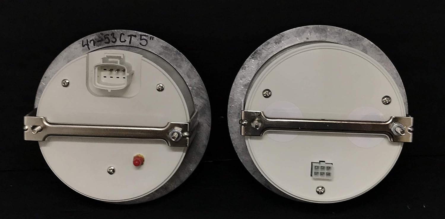 Dolphin Gauges 1947-1953 Chevy Truck 2 Gauge 3 3/8" Quad Style GPS Dash Cluster Panel Beige