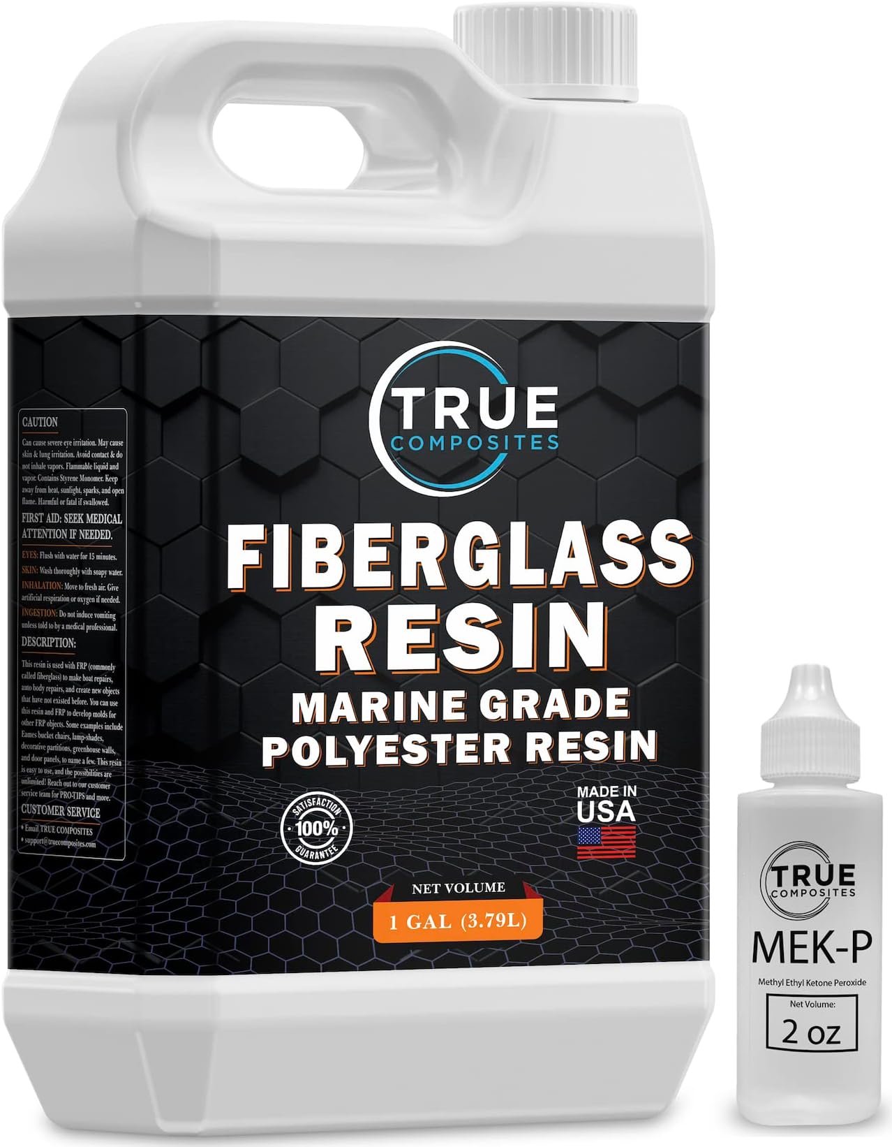 Polyester Fiberglass Laminating Resin,Gallon with Hardener - Marine Boat
