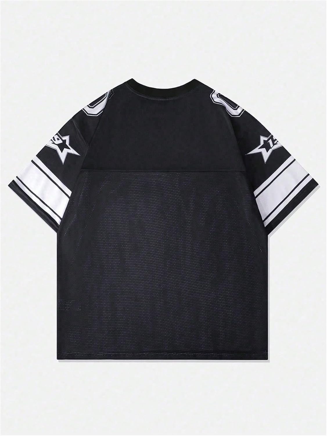 SOLY HUX Men's Graphic Jersey T-Shirts V Neck Racing Print Casual Tees Streetwear Summer Top Tshirt