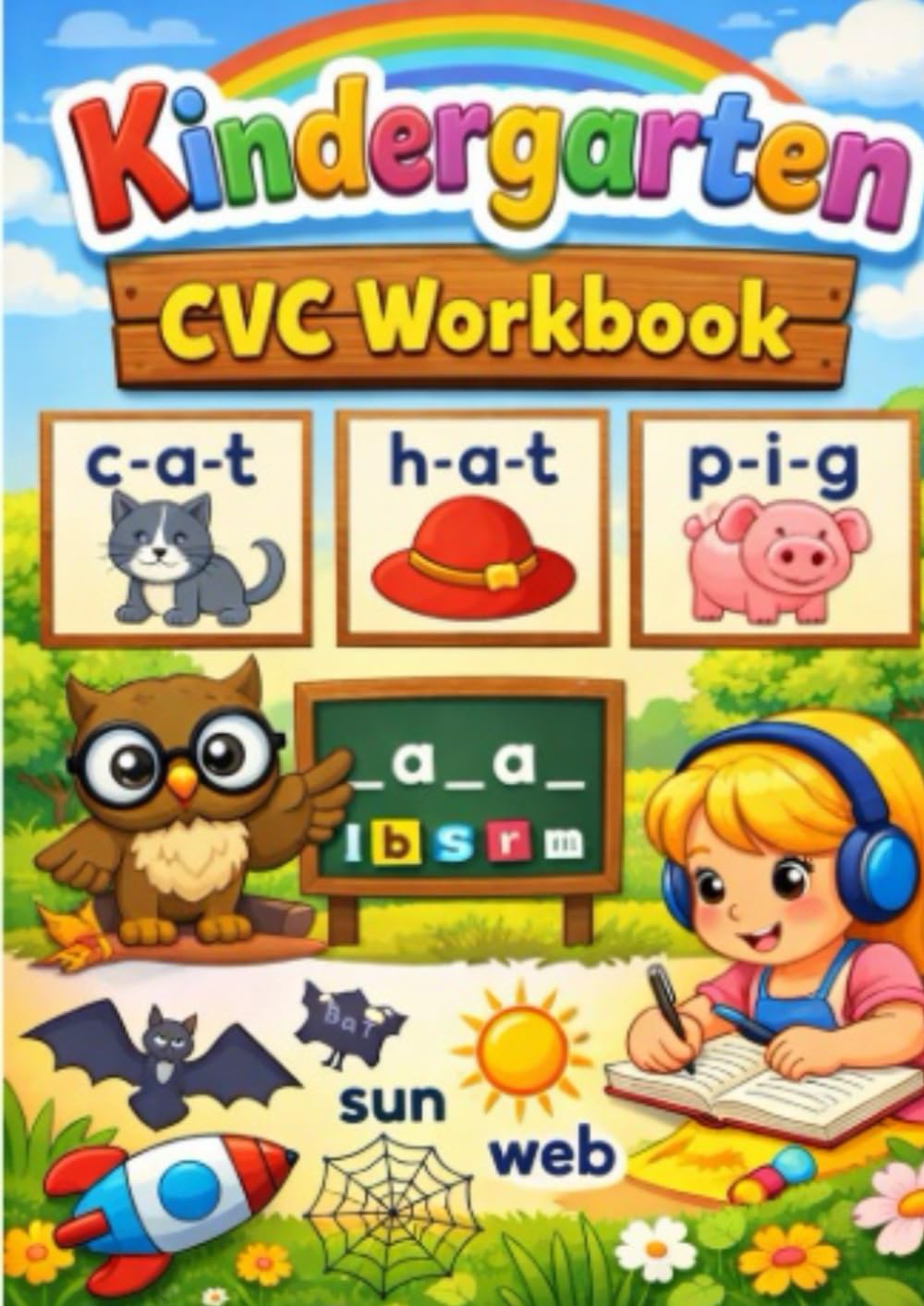 Kindergarten CVC Workbook