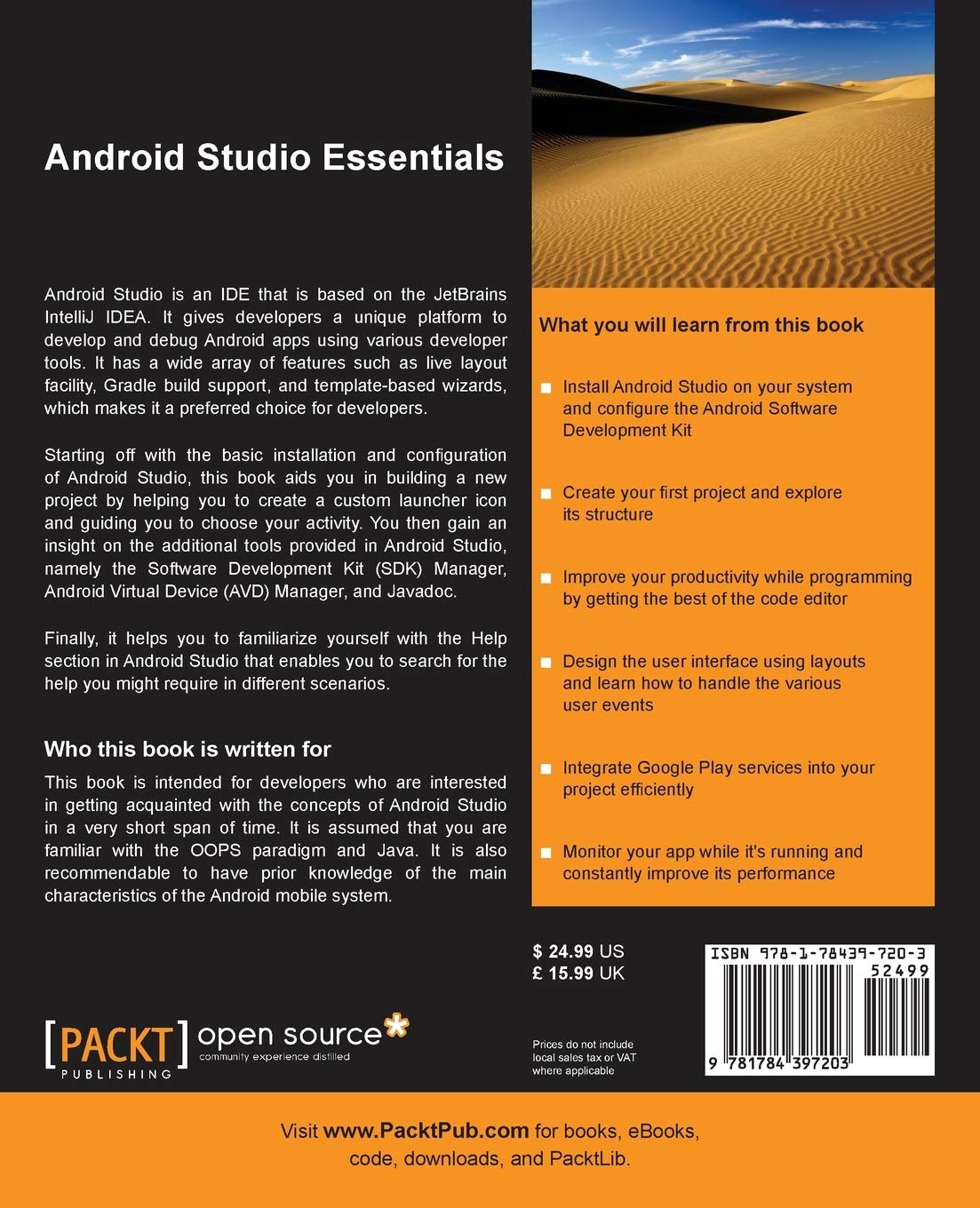 Android Studio Essentials (English Edition)