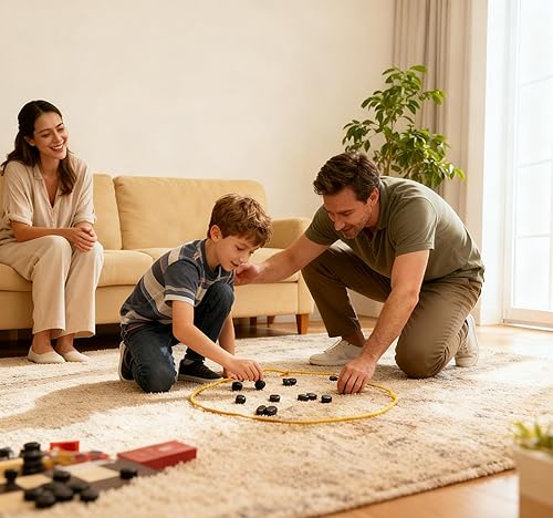 Miniatura 3 de Juego de ajedrez magnético con piezas, cuerda, juego de estrategia magnética de mesa para fiestas y viajes, juego de estrategia de rompecabezas,