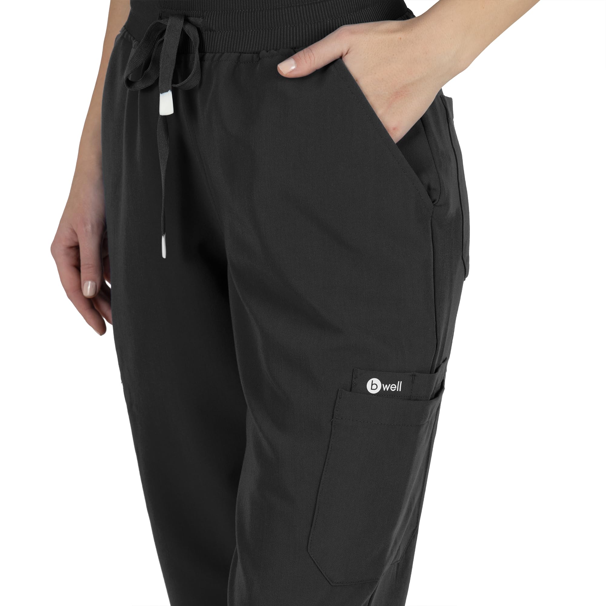 B-well Mauri Pantalón Sanitario Mujer Half-Jogger Uniformes Sanitarios con Elastano