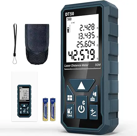 Laser Measure 165ft DT50 Laser Distance Meter 50M,...