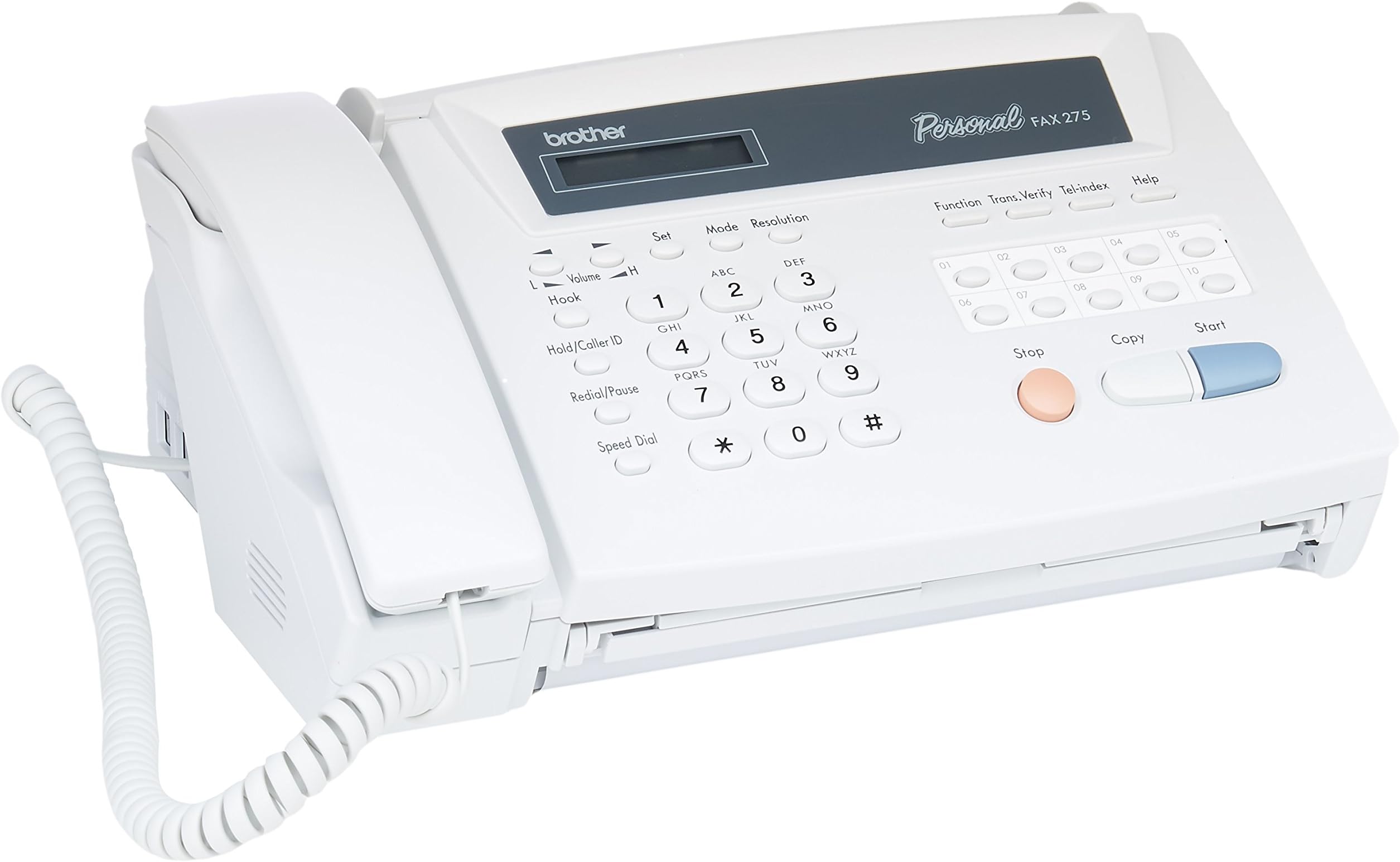 Brother FAX-275 fax machine - fax machines (Thermal, 299 x 238 x 137 mm)