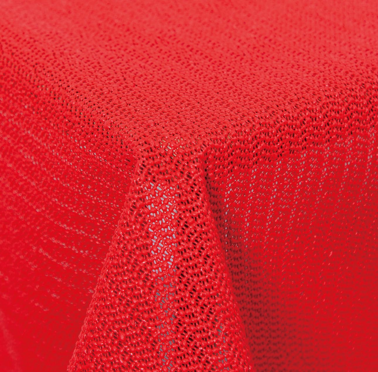 texpot Tablecloth Garden Cloth with Hem Washable Garden Tablecloth Balcony Patio Weatherproof (Red, 110 x 140 cm)