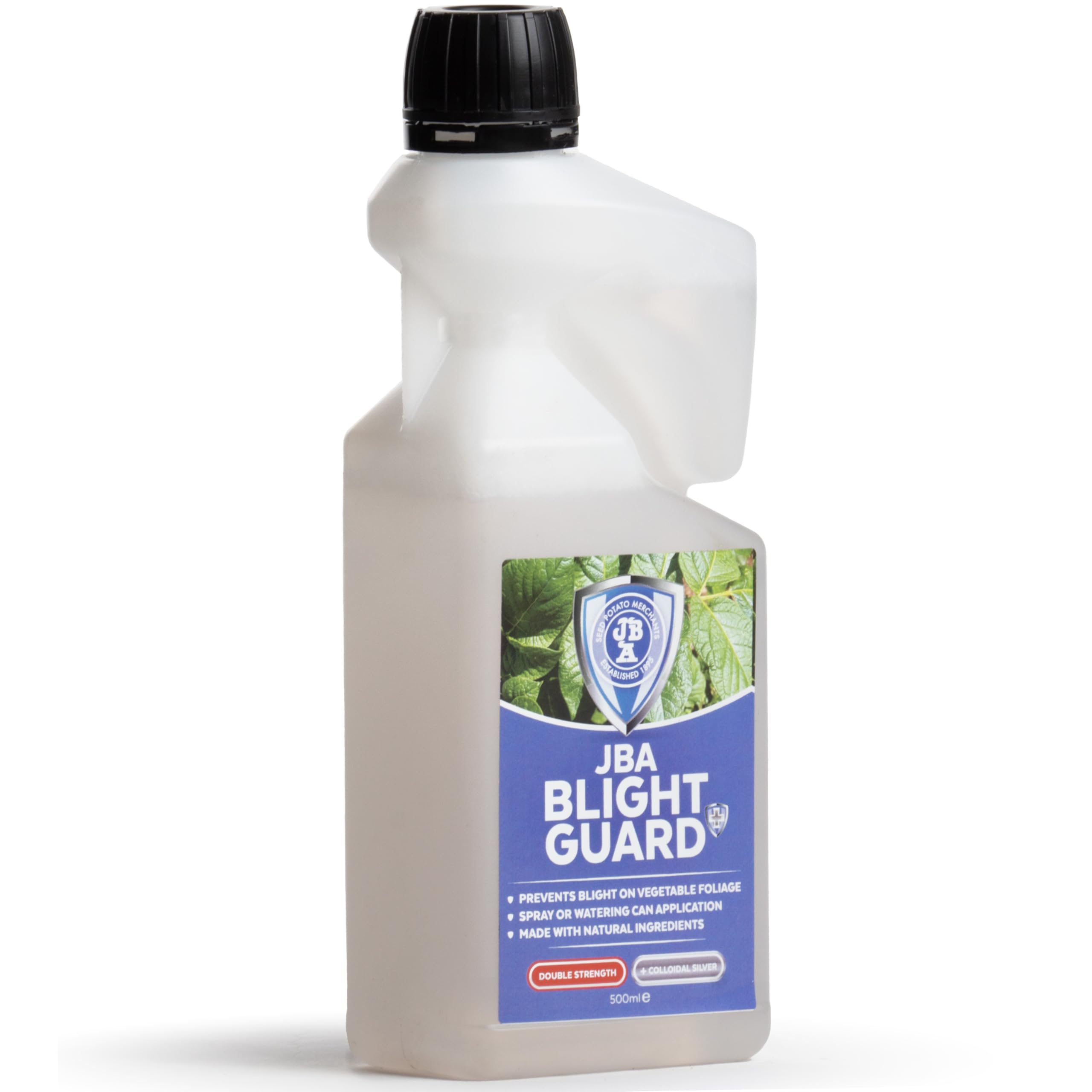 JBA Blight Guard Plus for Potatoes and Tomatoes - concentrate soloution that can be mixed to make 250 litres to prevent blight and help produce healthier crops with added collodial silver