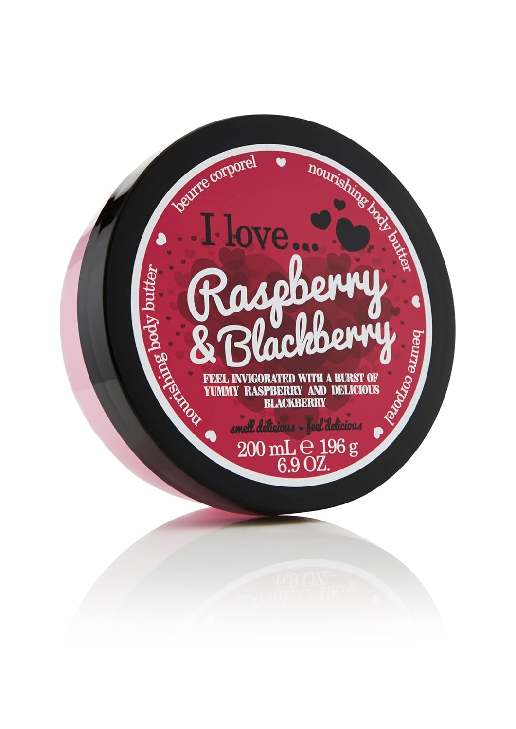 Nourishing Body Butter – Raspberry and Blackberry by I Love Cosmetics for Women – 6.9 oz Body Butter