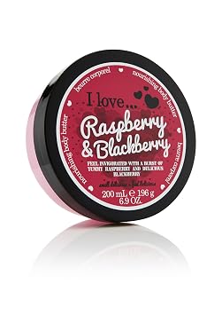 Nourishing Body Butter - Raspberry and Blackberry by I Love Cosmetics for Women - 6.9 oz Body Butter