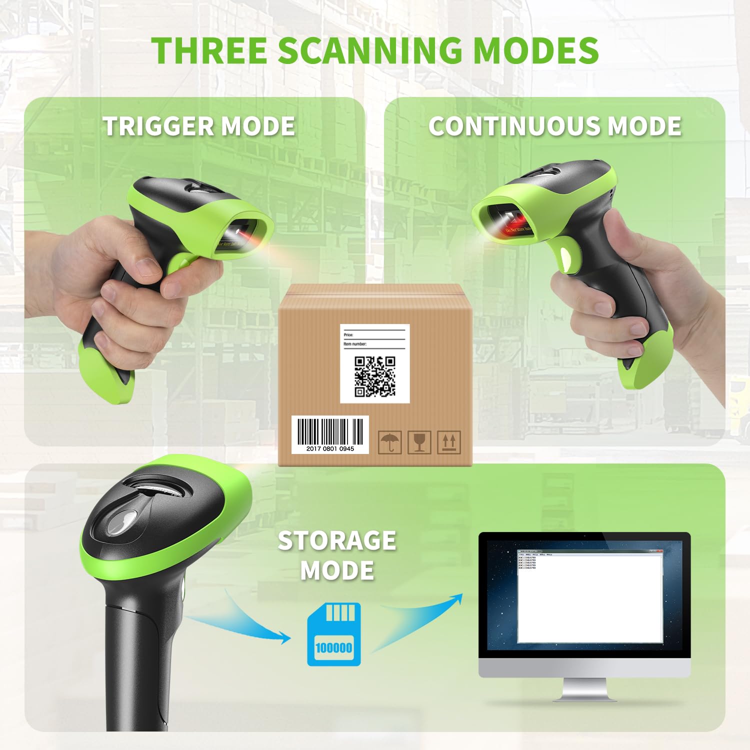 NetumScan USB bezprzewodowy skaner kodów kreskowych Bluetooth 1D 2D QR ręczny czytnik kodów kreskowych kompatybilny z komputerem do systemu POS, supermarketu, magazynu, sklepu detalicznego NSL8BL Pro