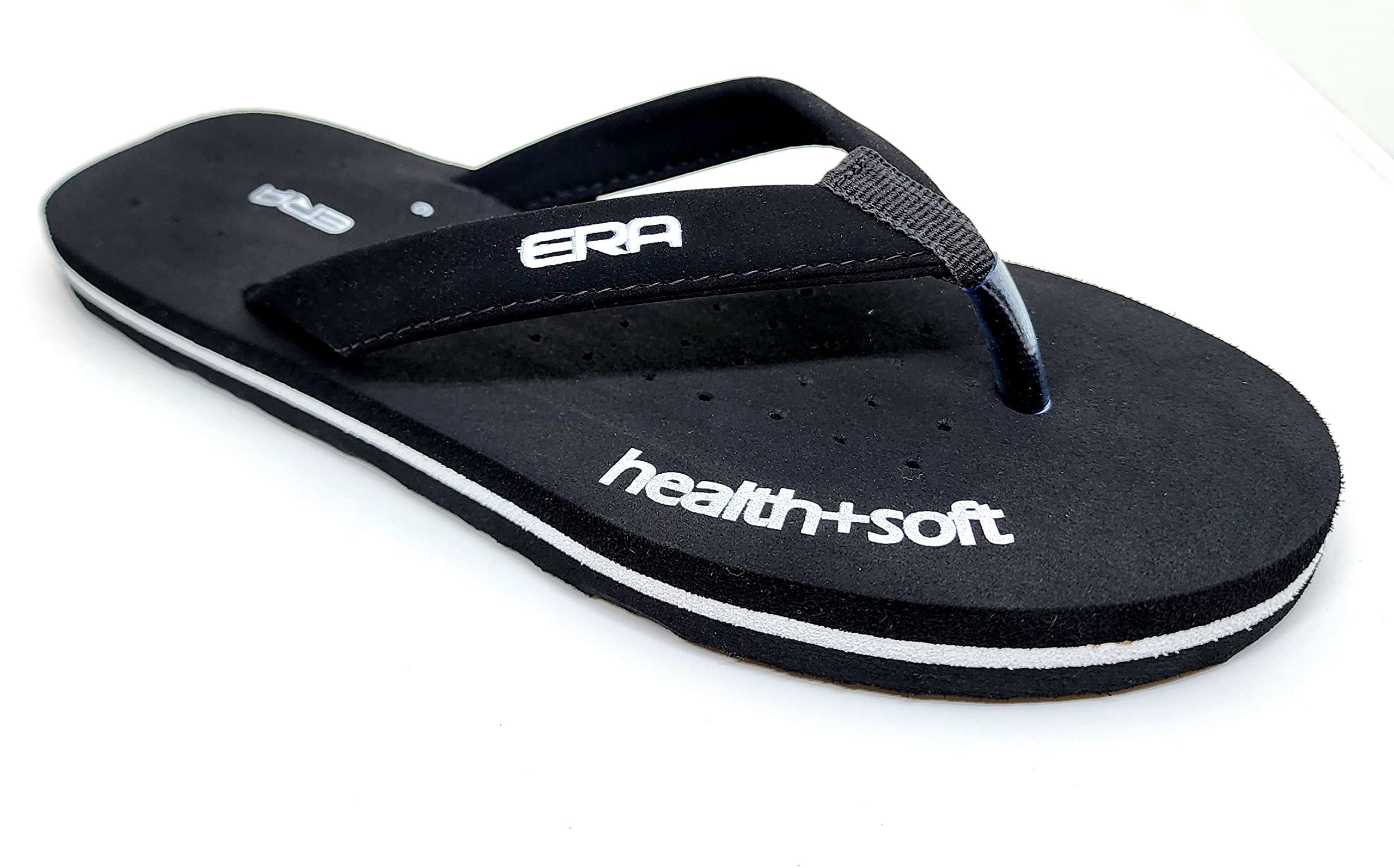 ERA Comfortable Ortho Slipper for Women Stylish/Super Soft/Ultra-Light/ Flip-Flop (Color - Black, Size - 4) (B0BG8ZYYD3) Amazon Price History, Amazon Price Tracker