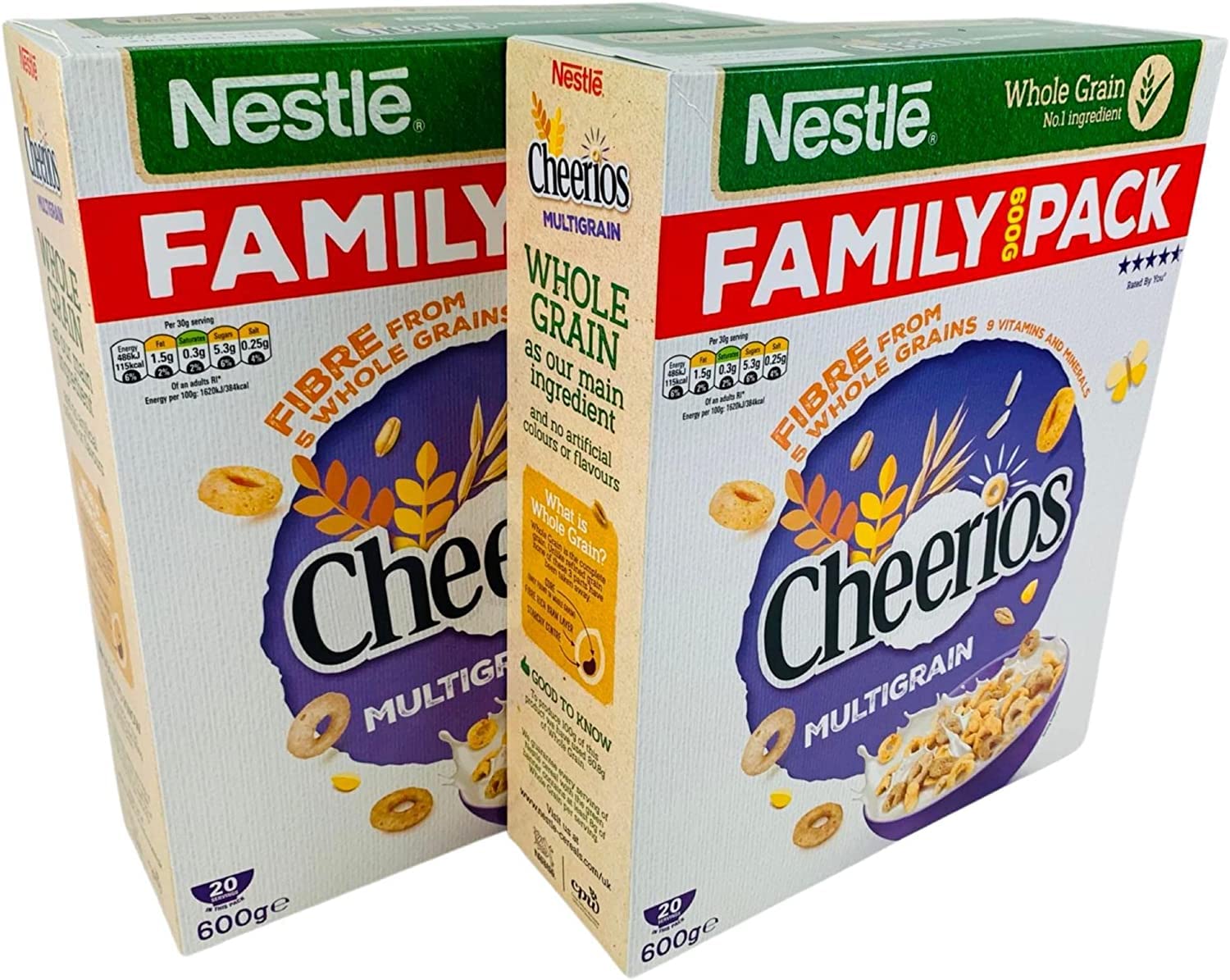 Buy Cheerios Family Pack 2 x 600g Multigrain TOMIDEALS Edition