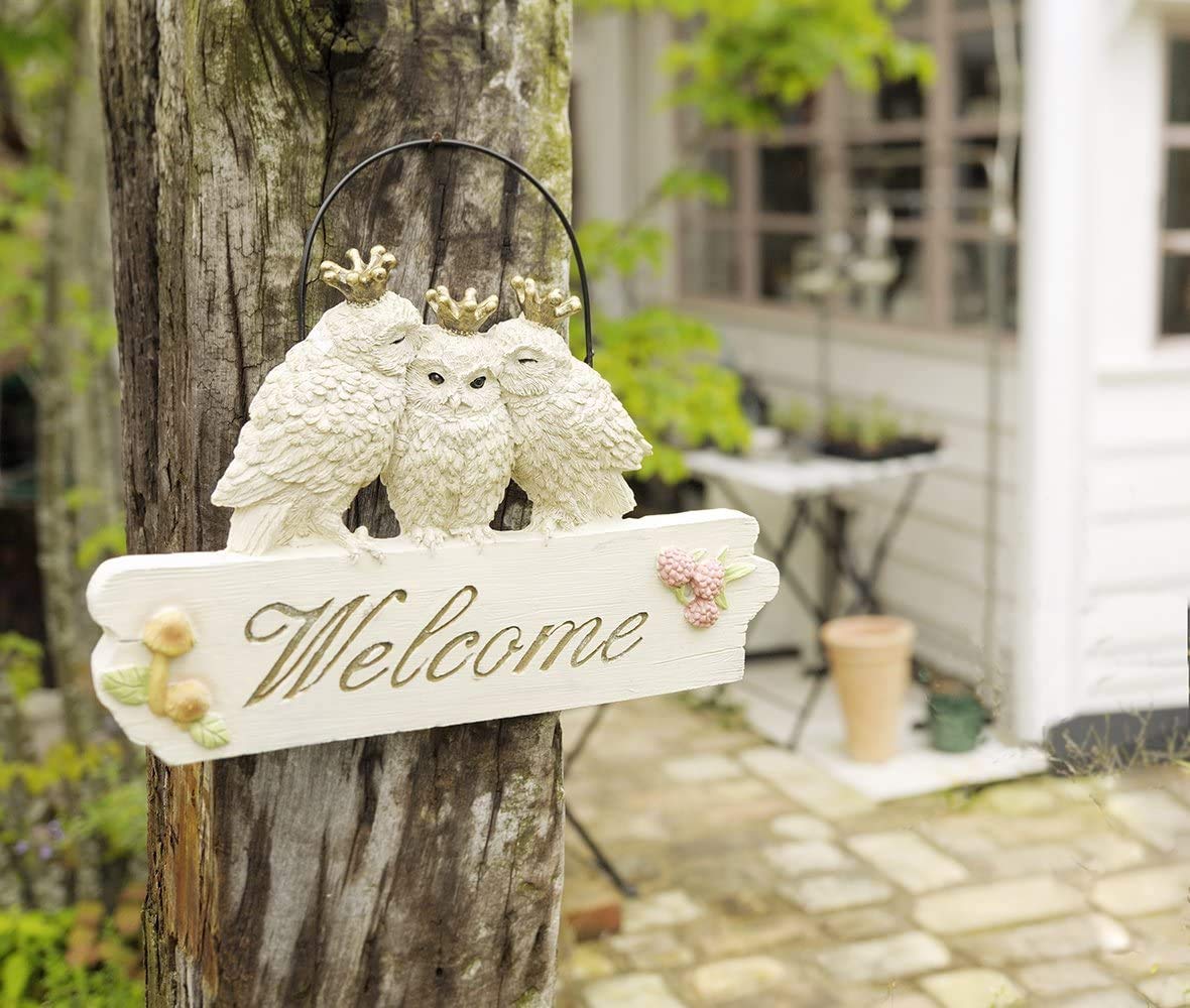 木彫りフクロウ　ウェルカムプレート 楽天市場】『ウェルカムプレート フクロウ』 壁掛け ウェルカム