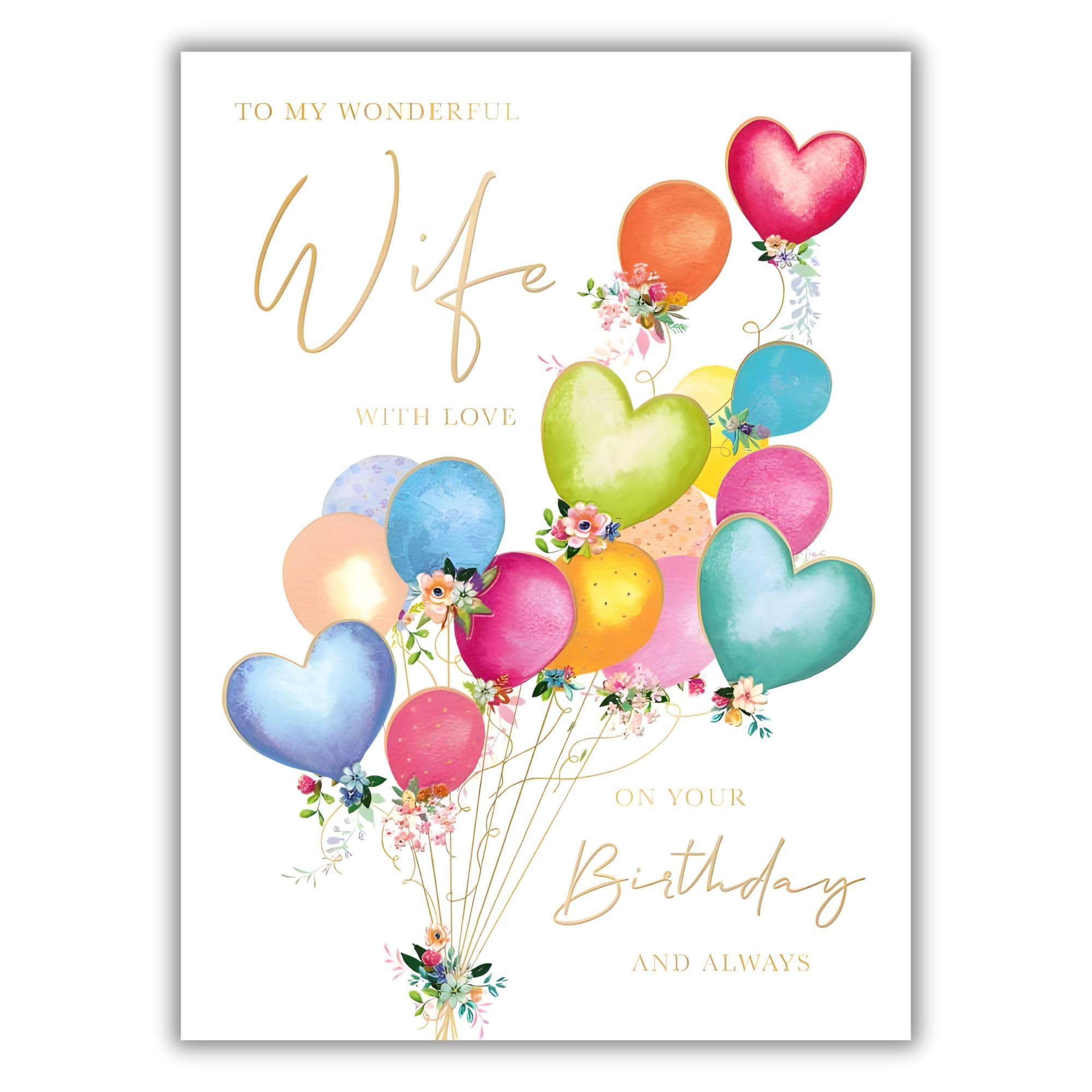 Feliz Cumpleaños Backdrop Tarjeta De Cumpleaños Para Esposa, Maravillosa  Esposa, Diseño Feliz Cumpleaños Banner, image size:2000x2000